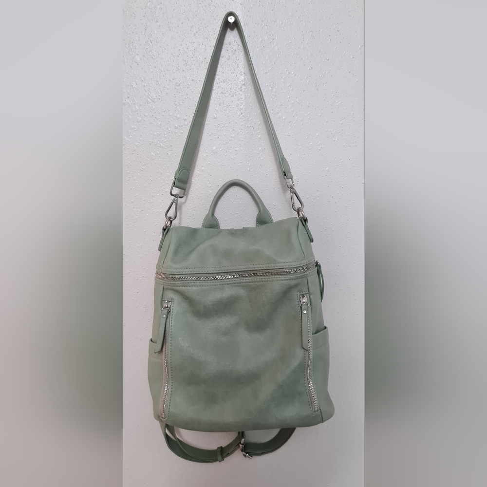 Miztique Convertable Backpack Lime Green Bag